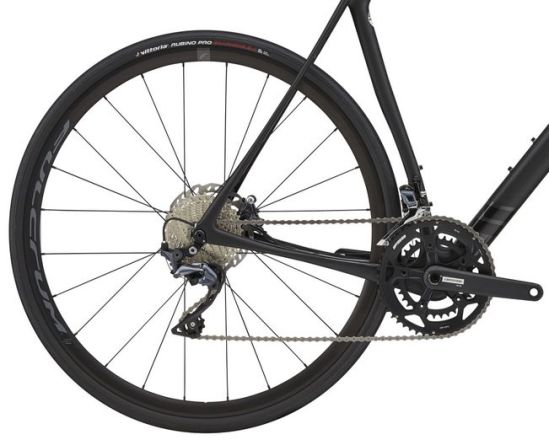 Vélo Tandem Route Carbone Matrix 10 Vitesses - Noir/Rouge - Taille 58/48